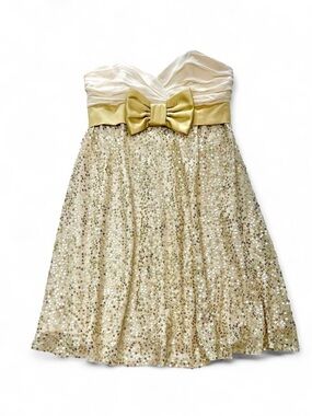 champagne gold sequin bridesmaid dresses Short Sequin Homecoming Dress with Beaded Fringe Hem Lime/Green / 6